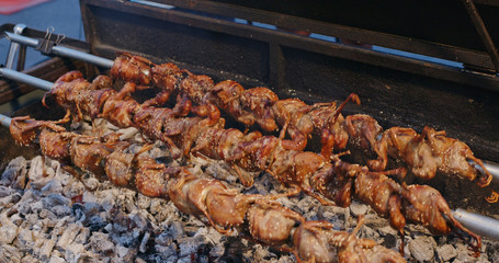 Street night market in Thailand