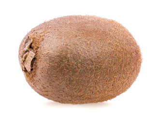 Fresh kiwi isolated on white background with clipping path