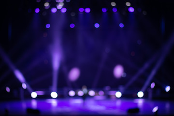 Texture blur and defocus, background for design. Stage light at a concert show.