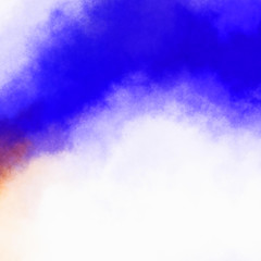 Watercolor painted background. Abstract Illustration wallpaper. Brush stroked painting. 2D Illustration.