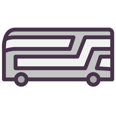 double  decker icon