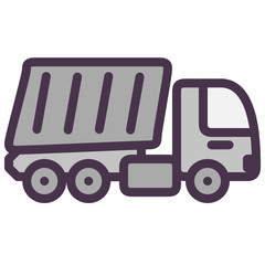 vector truck icon