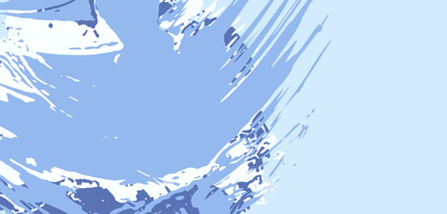 Abstract color painting background. Ink pattern illustration. Contemporary and modern texture. Creative and artistic wallpaper. Artistic wall with brushed shapes design. Urban Grunge.