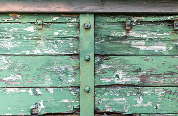 Holz Bretter Hintergrund Konzept grün alt rustikal
