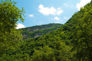 Fototapeta na wymiar Landscpe with mountain view