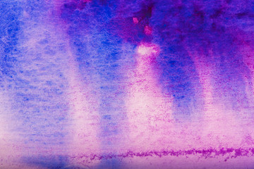 Pink abstract background in watercolor style