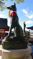 katze statue japan