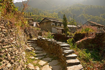 Tomejhong Village Nepal