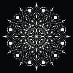 Modern luxury ornamental mandala background with arabesque pattern arabic
 islamic east style.decorative mandala for print, poster,
 cover, brochure, flyer, banner