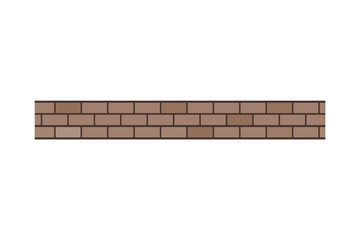 Desing of horizontal bricks seamless platform