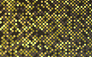 Gold glitter texture on a black background. Golden explosion of confetti. Design element. Vector illustration,eps 10.