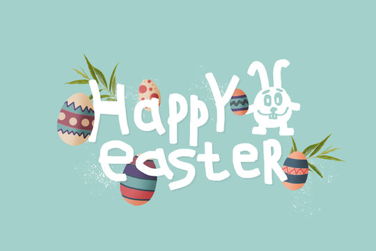 happy easter, easter bunny, easter eggs, Easter Egg Hunt