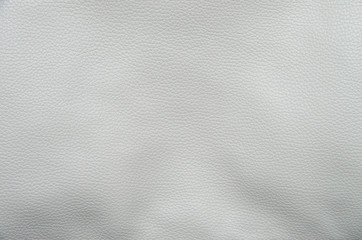 Fototapeta na wymiar White leather texture background surface