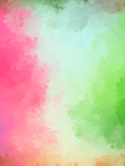Brushed Painted Abstract Background. Brush stroked painting. Artistic vibrant and colorful wallpaper.