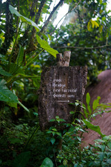 stone pointer in bali