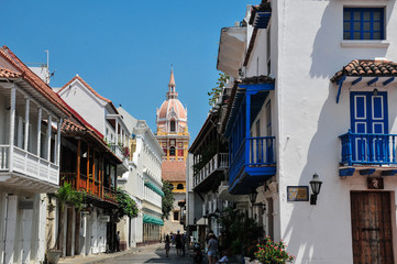Plaza San pedro Claver,  Cartagena,Colombia