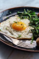 Sunny Side Up Eggs Sausage