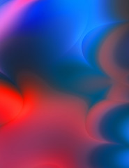 Fractal pretty background. Cool design with colorful shapes and lines. Abstract artistic wallpaper. Hipster graphic image with interesting pattern.