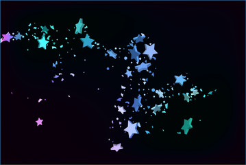 Falling star background