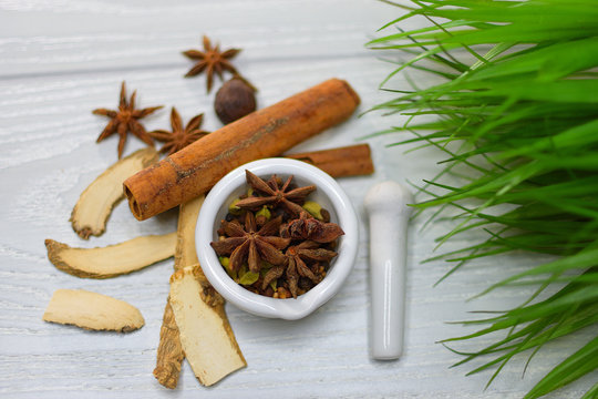 medicinal herbs that involve the healing powers 