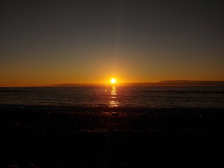 Fototapeta premium Beautiful sunset