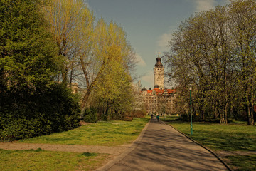 Johanna Park Leipzig Landschaft Stadt