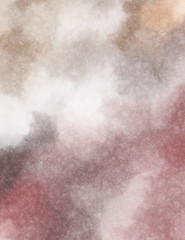 Watercolor painted background. Abstract Illustration wallpaper. Brush stroked painting. 2D Illustration.