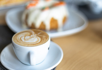 easter pie and cappuccino 