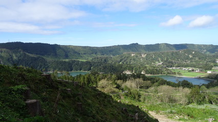 Obraz premium Nature of the Azores. San Miguel Island