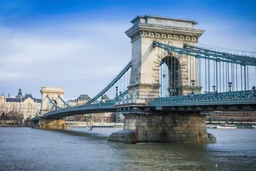 Plexiglas foto achterwand boedapest brug details 2020 hongarije © Marcio
