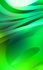 Abstract background with colorful gradient. Vibrant graphic wallpaper with stripes design. Fluid 2D illustration of modern movement.