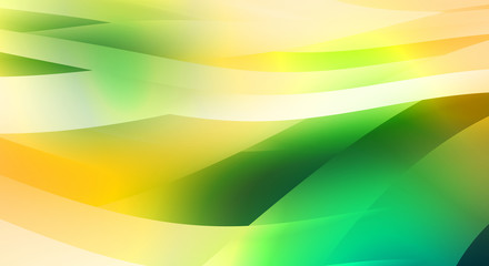 Abstract background with colorful gradient. Vibrant graphic wallpaper with stripes design. Fluid 2D illustration of modern movement.