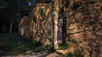 Ruins of castle in Oberkirch