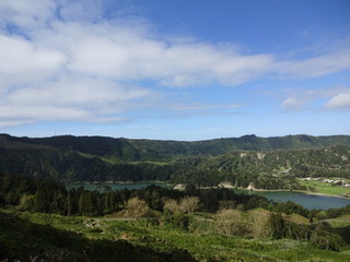 Fototapeta na wymiar Nature of the Azores. San Miguel Island