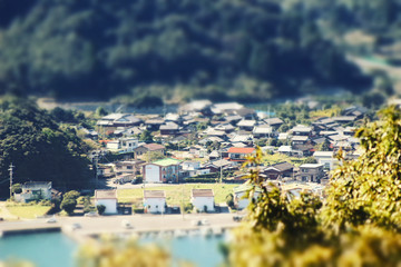 田舎風景ミニチュア