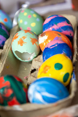 Eastern at home -Egg kids homemade decoration