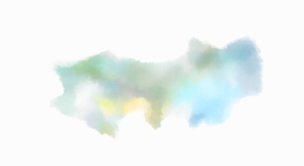 Obraz premium Watercolor painted background. Abstract Illustration wallpaper. Brush stroked painting. 2D Illustration.