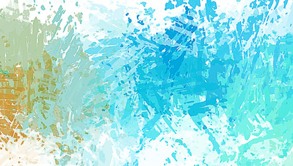Brushed Painted Abstract Background. Brush stroked painting. Artistic vibrant and colorful wallpaper..