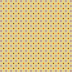 Gorgeous ornamental pattern with colorful background