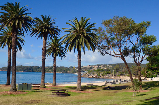 A view of Balmoral Beach in Sydney, Australia
