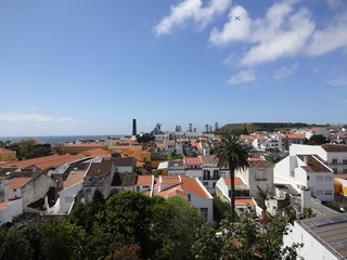 Fototapeta na wymiar Ponta Delgada, one of the most beautiful cities of the Azores
