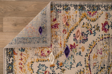 Carpet Detail, Rug Detail on the floor, 