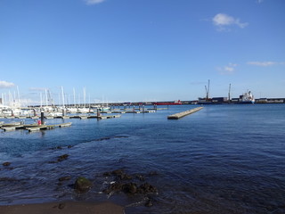 Obraz premium Ponta Delgada, one of the most beautiful cities of the Azores