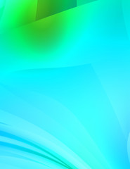 Abstract background with colorful gradient. Vibrant graphic wallpaper with stripes design. Fluid 2D illustration of modern movement.