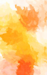 Watercolor painted background. Abstract Illustration wallpaper. Brush stroked painting. 2D Illustration.