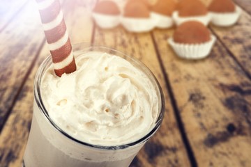 Eggnog.