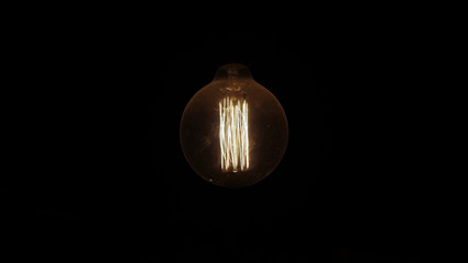 Photo of a lamp with a tungsten thread