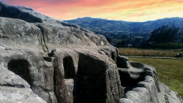 Coyoctor, ruinas Incas y Ca&ntilde;aris en la provincia de Ca&ntilde;ar. Andes del Ecuador