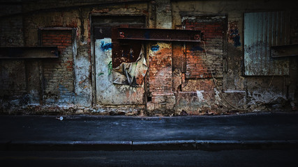 Texture of the old wall