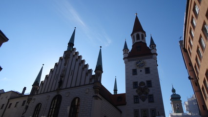 Fototapeta premium Munich is a city in Germany with stunning architecture